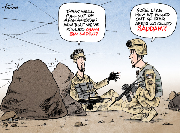 Osama bin Laden Afghanistan Iraq Pakistan Meet the Press Rob Tornoe